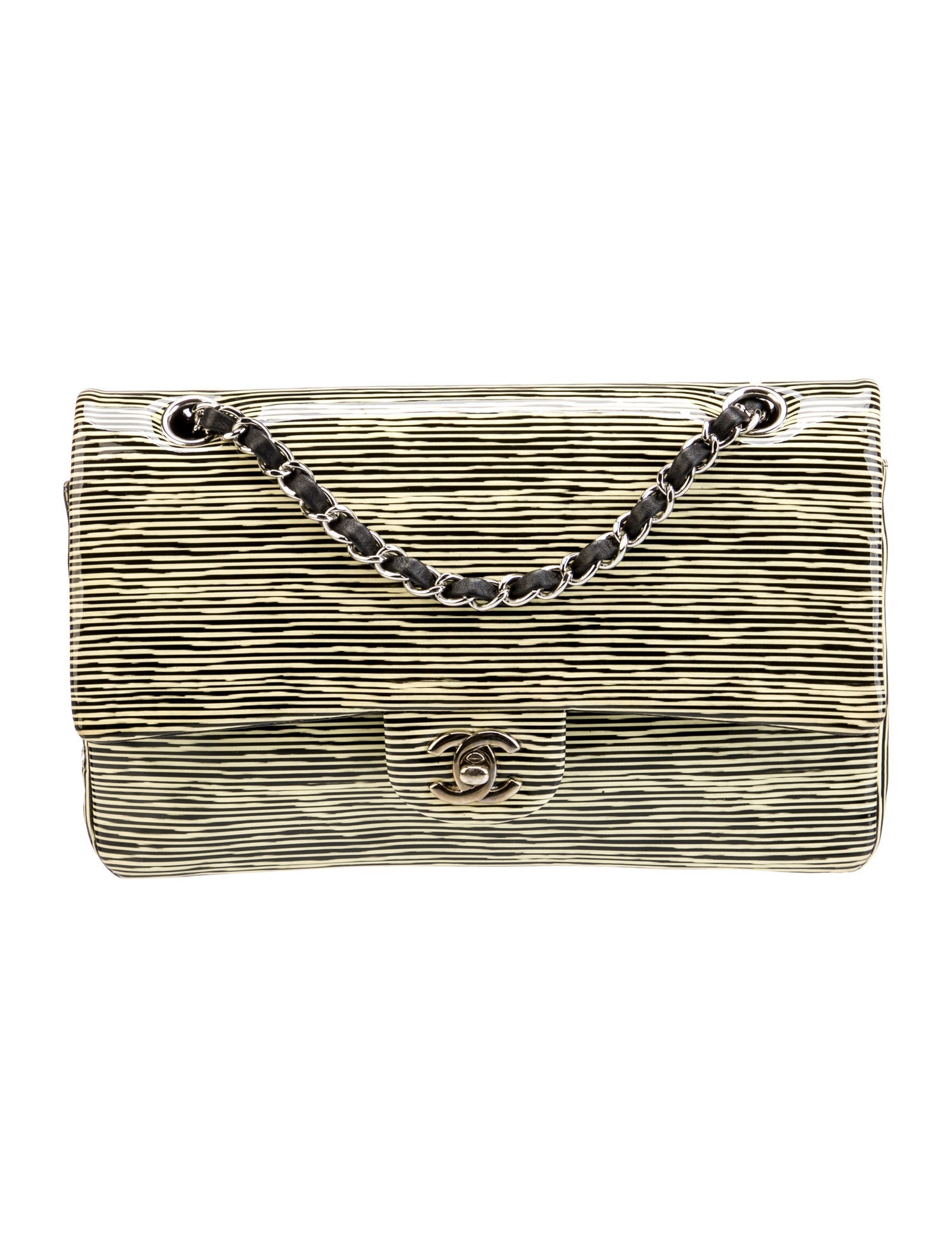 Chanel Patent Classic Medium Double Flap