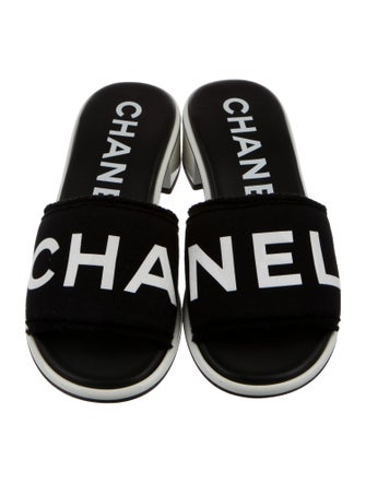 Chanel 2024 Graphic Print Slides