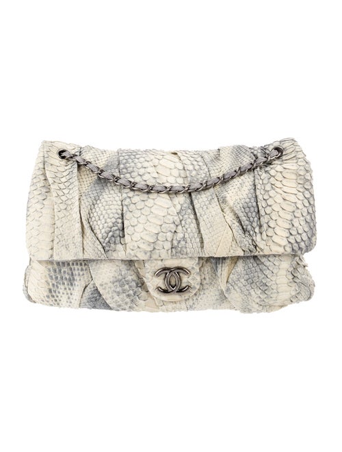 Chanel Jumbo XL Python Twisted Flap Bag