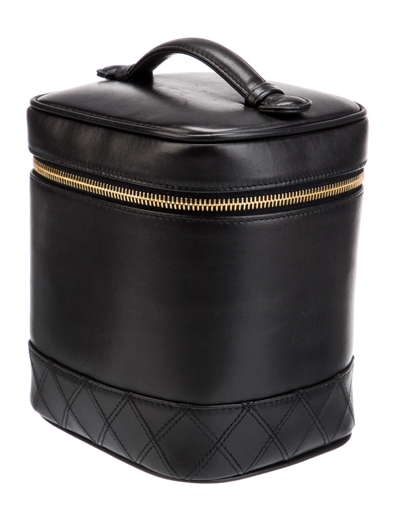 Chanel Quilted Vanity Case
