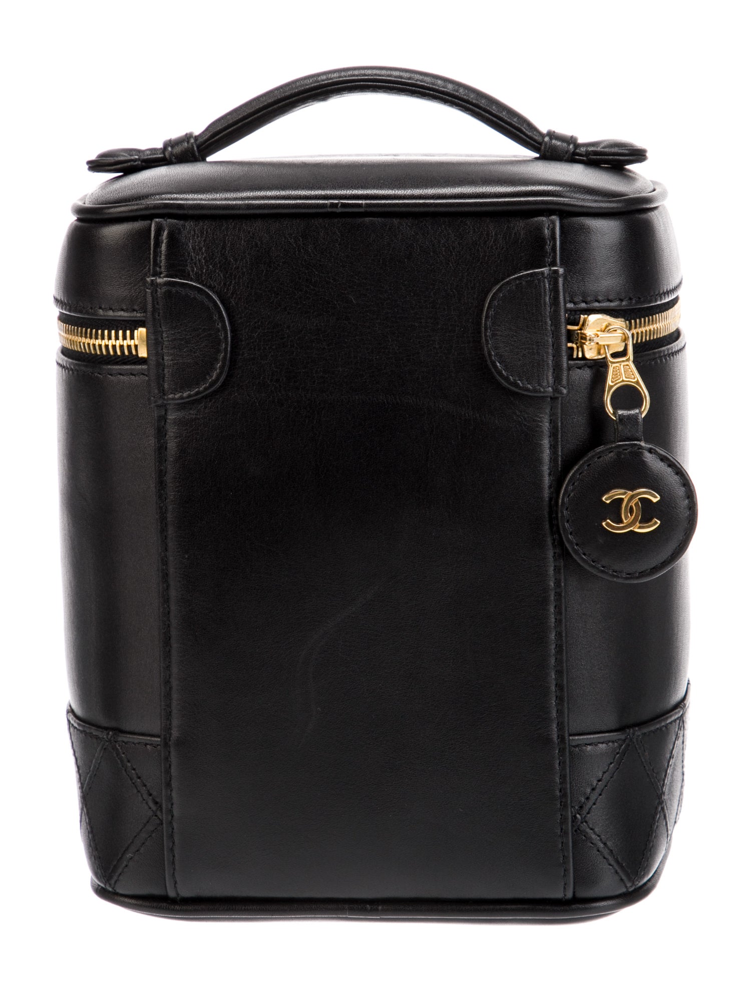 Chanel Quilted Vanity Case