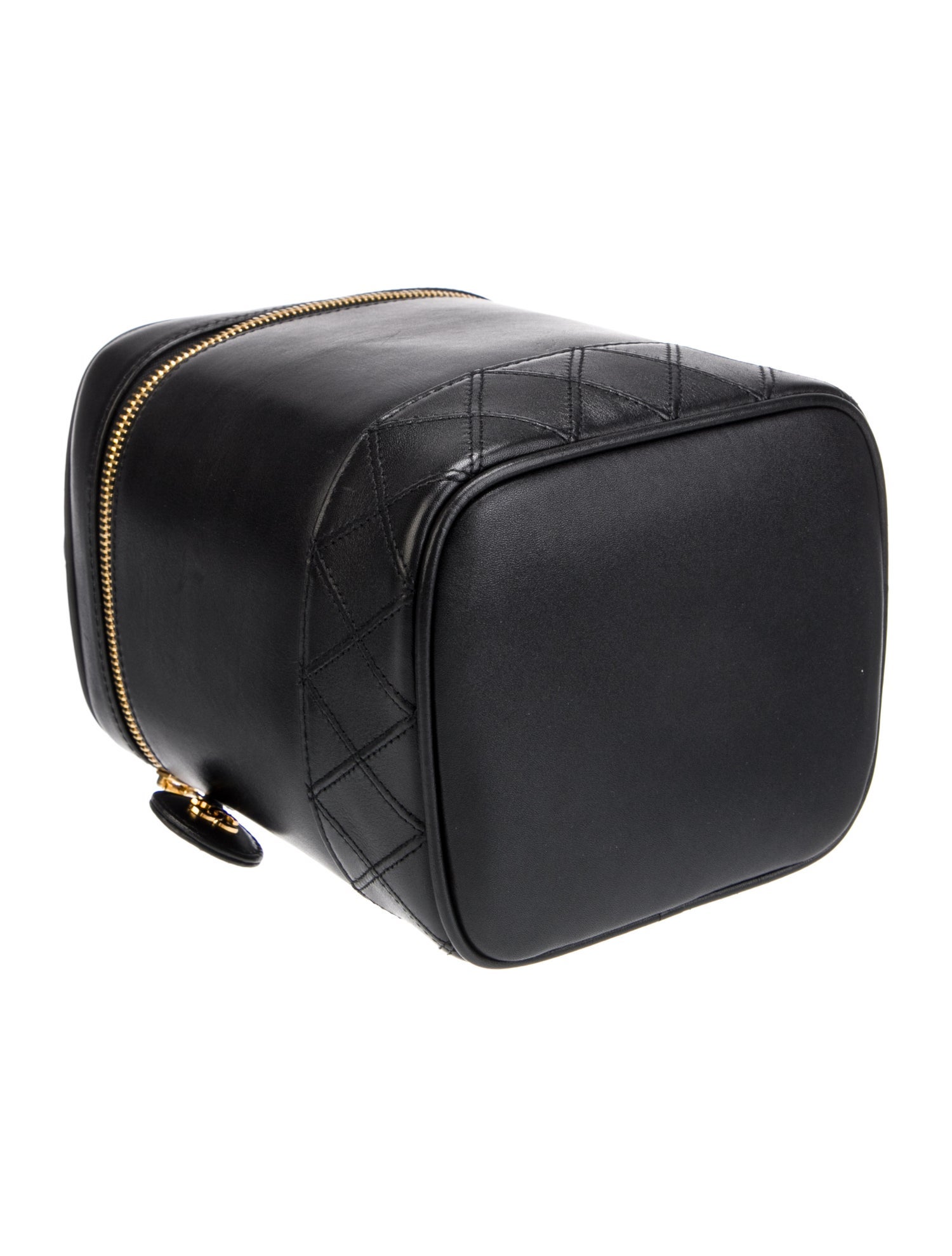 Chanel Quilted Vanity Case