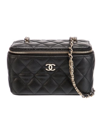 Chanel Quilted CC Vanity Case