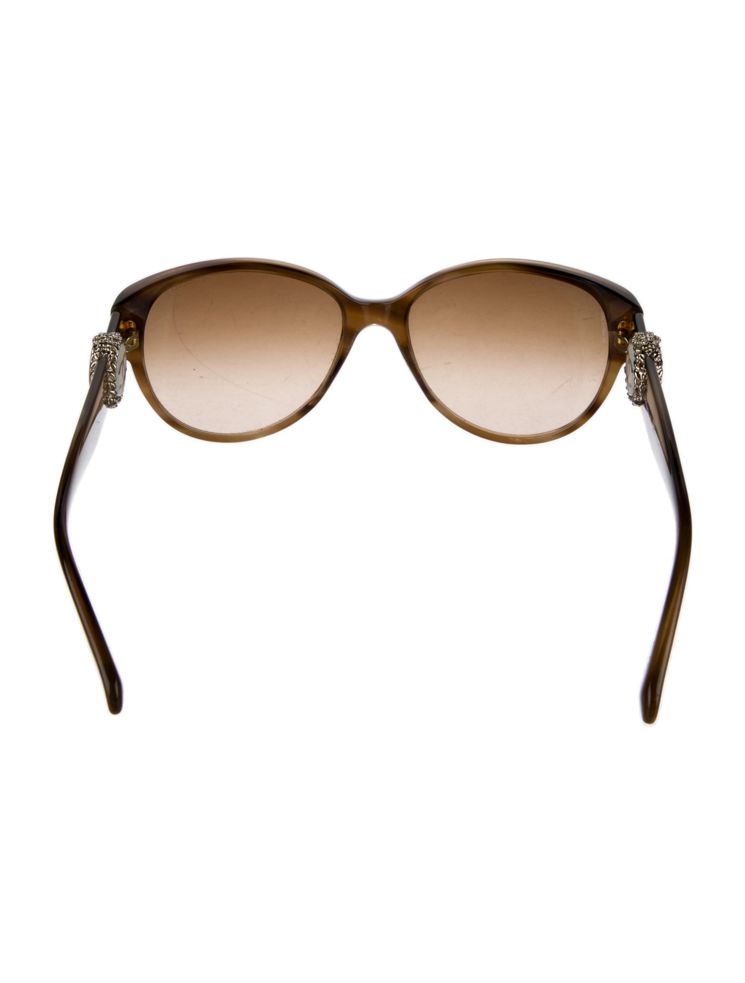 Chanel Interlocking CC Logo Cat-Eye Sunglasses