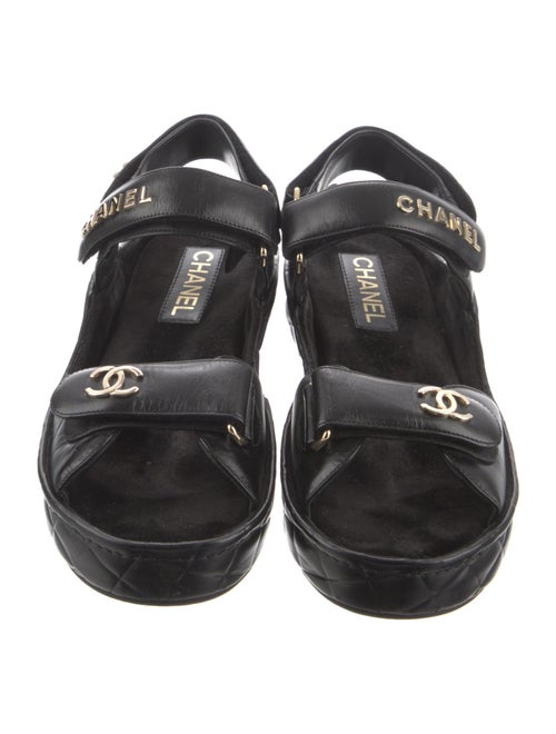 Chanel 2021 Interlocking CC Logo Espadrilles