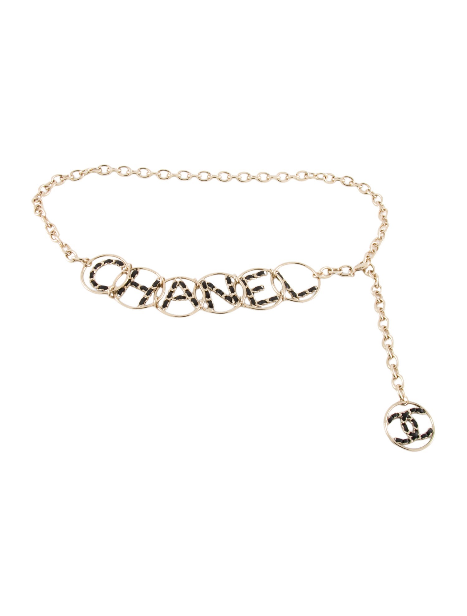 Chanel 2019 Interlocking CC Logo Waist Belt