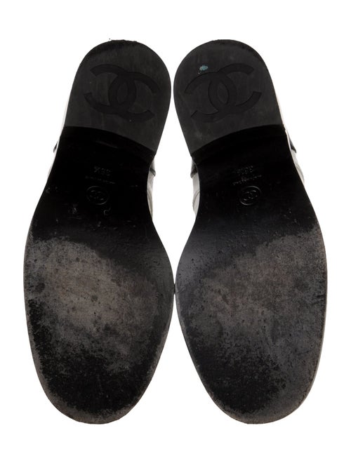 Chanel 2020 Interlocking CC Logo Combat Boots
