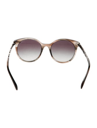Chanel Round Gradient Sunglasses