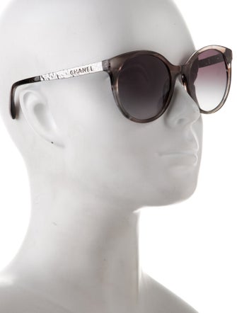 Chanel Round Gradient Sunglasses