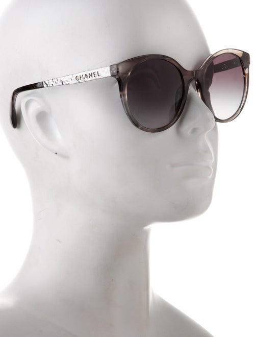 Chanel Round Gradient Sunglasses