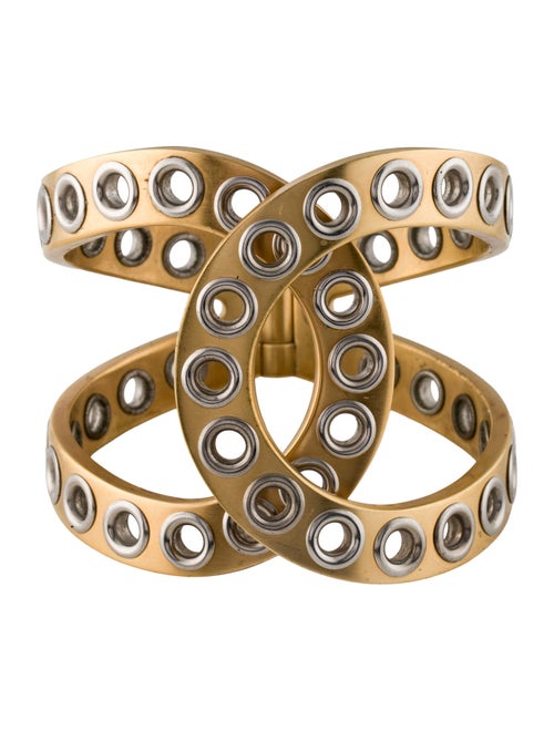 Chanel Métiers d’Art Riveted Hinge Bracelet