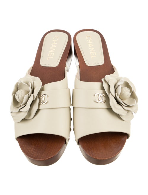 Chanel 2023 Interlocking CC Logo Slides