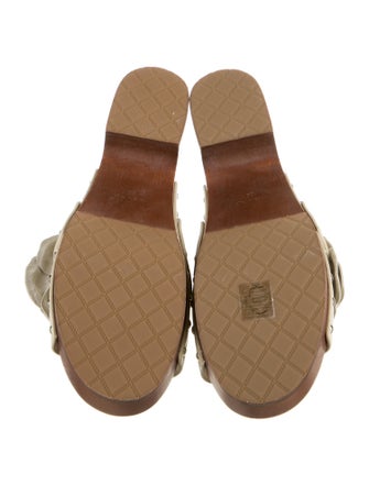 Chanel 2023 Interlocking CC Logo Slides