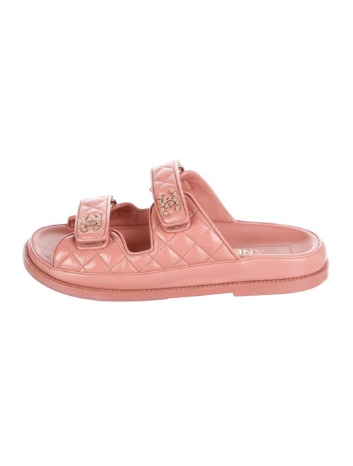 Chanel 2024 Interlocking CC Logo Slides