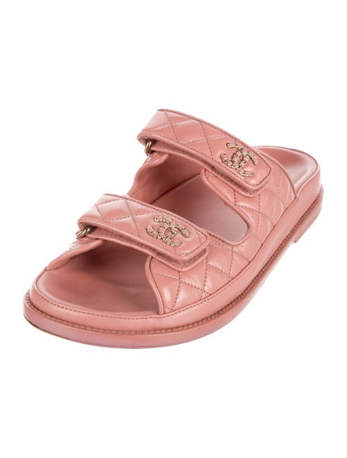 Chanel 2024 Interlocking CC Logo Slides