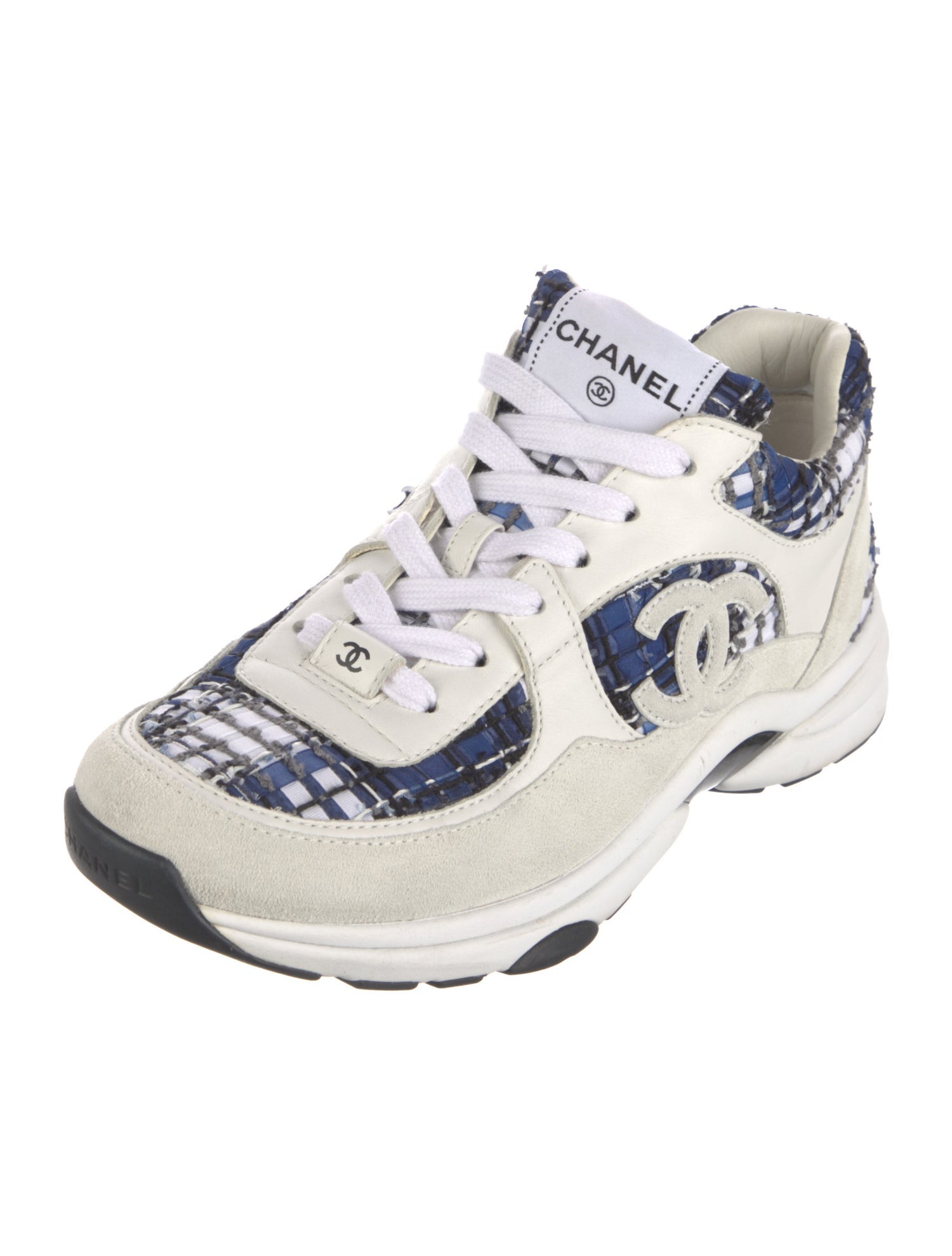 Chanel 2024 Interlocking CC Logo Sneakers