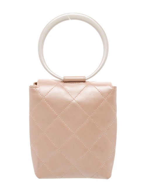 Chanel Quilted Clutch w/ Handle