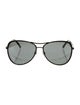 Chanel Interlocking CC Logo Aviator Sunglasses