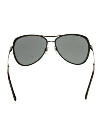 Chanel Interlocking CC Logo Aviator Sunglasses