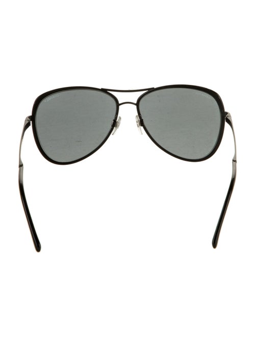 Chanel Interlocking CC Logo Aviator Sunglasses