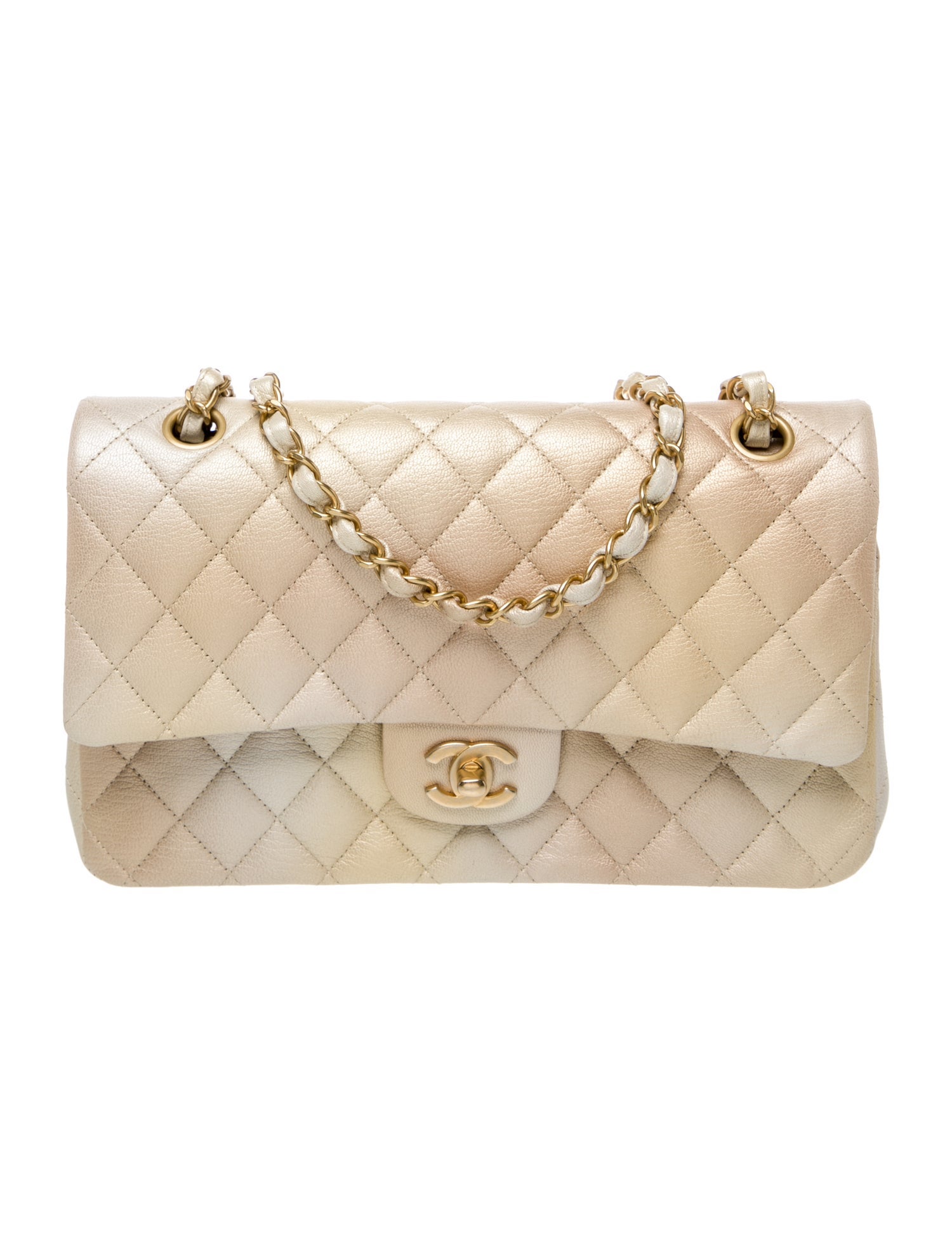 Chanel Medium Iridescent Ombré Classic Double Flap