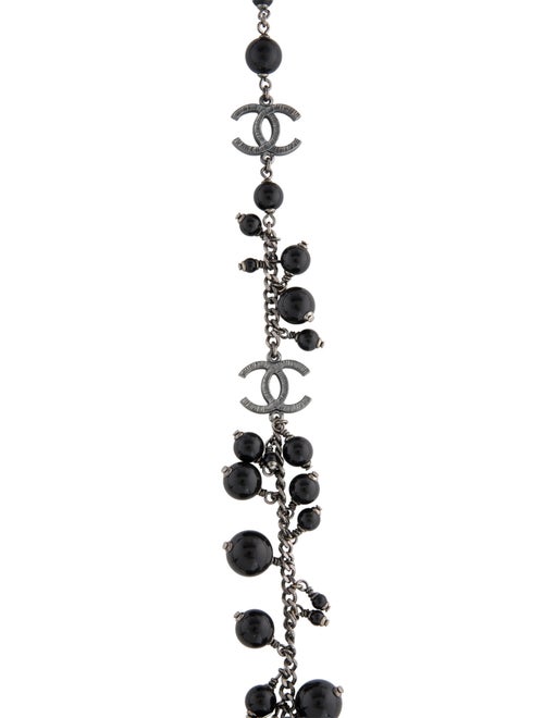 Chanel Resin 'Last Year in Marienbad' CC Necklace