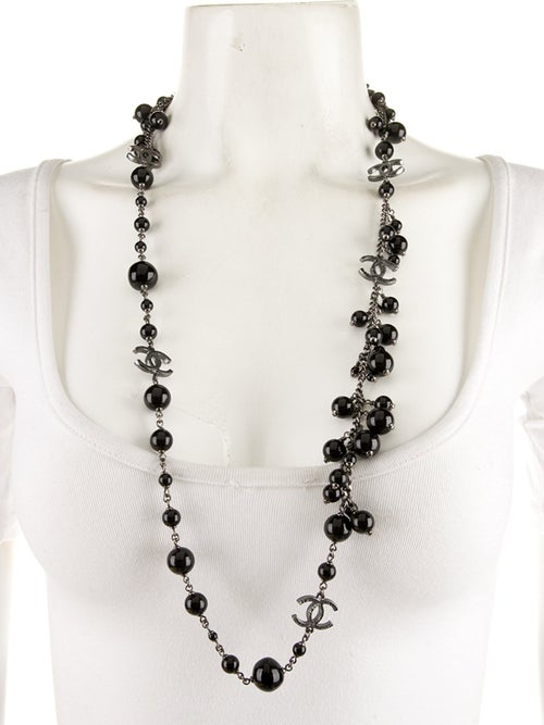 Chanel Resin 'Last Year in Marienbad' CC Necklace