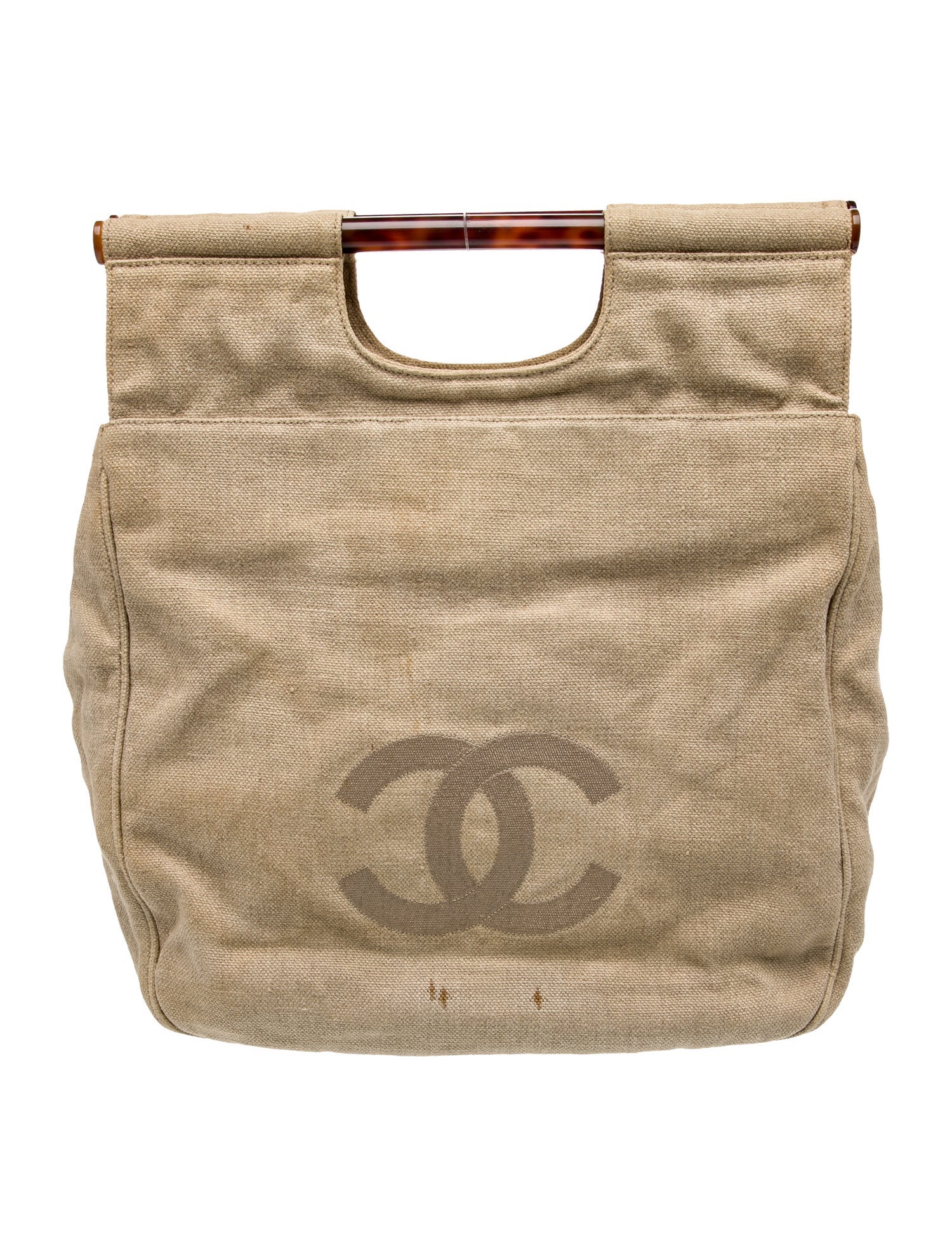 Chanel Canvas CC Handle Bag