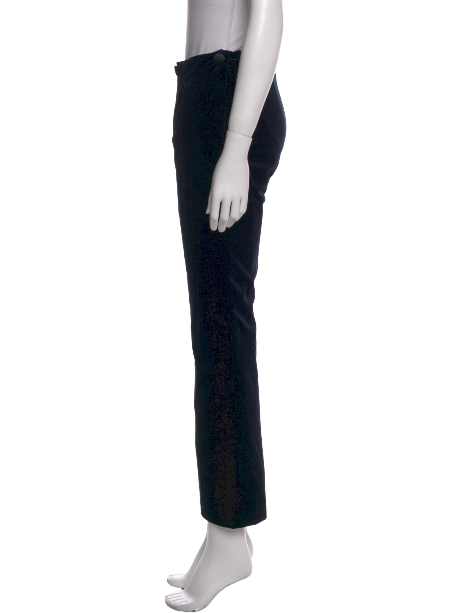 Chanel Velvet Straight Leg Pants