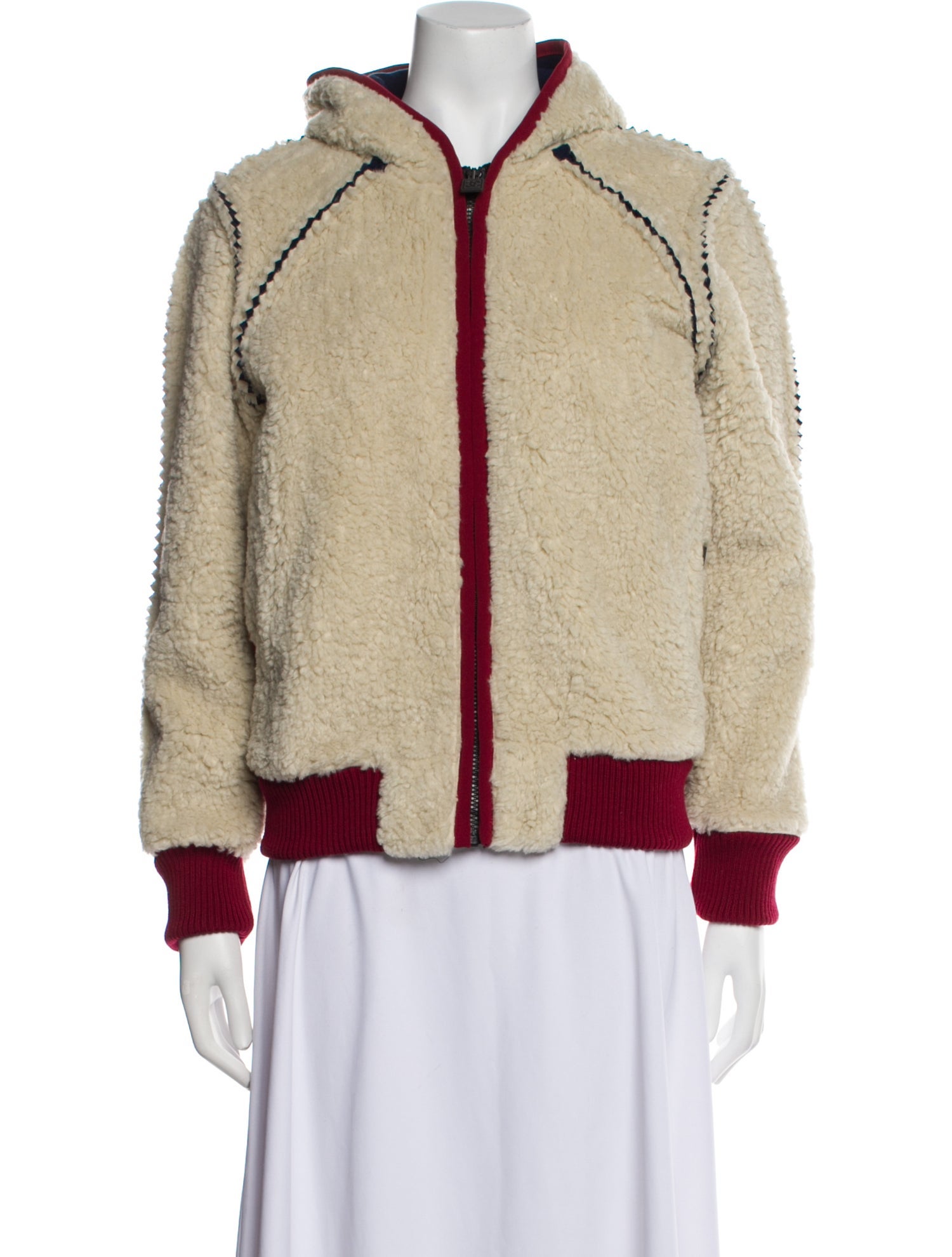 Chanel 2008 Sport Faux Fur Jacket