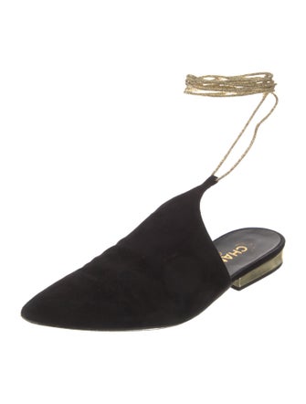 Chanel 2015 Interlocking CC Logo Mules