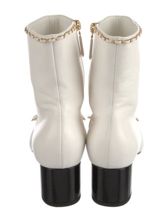 Chanel 2024 Interlocking CC Logo Boots