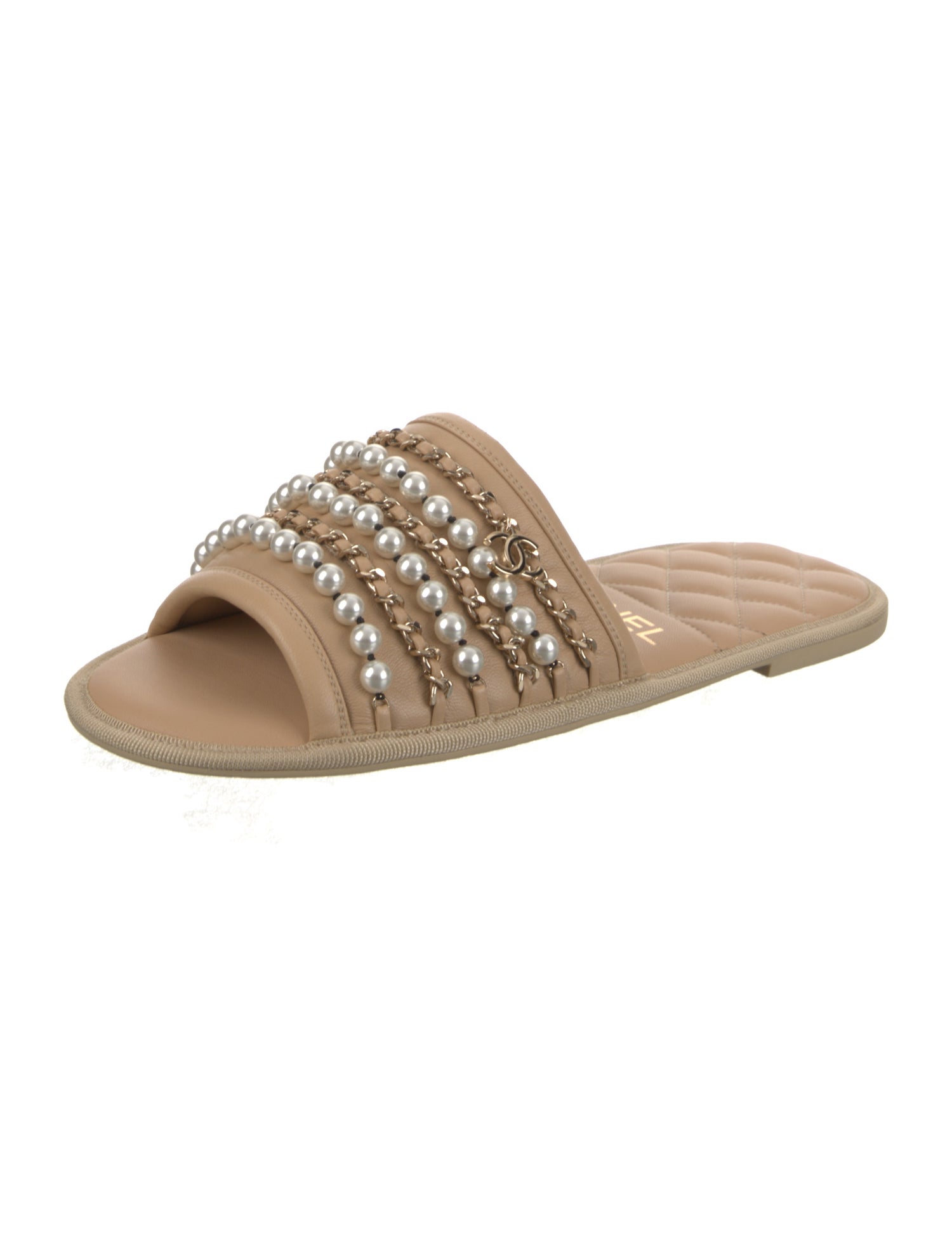 Chanel 2020 Interlocking CC Logo Slides