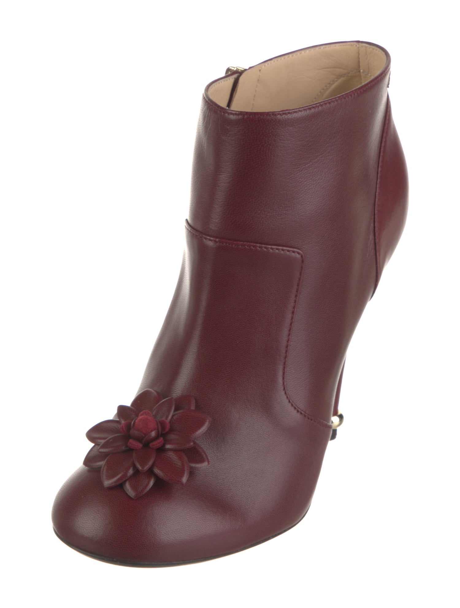 Chanel 2015 Interlocking CC Logo Boots