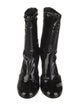 Chanel 2015 Interlocking CC Logo Boots