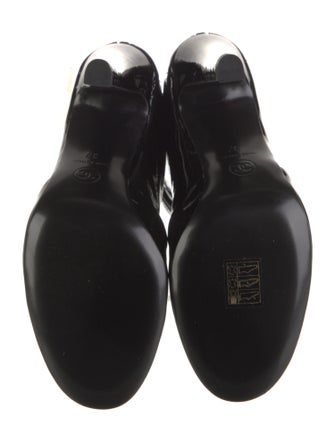 Chanel 2015 Interlocking CC Logo Boots