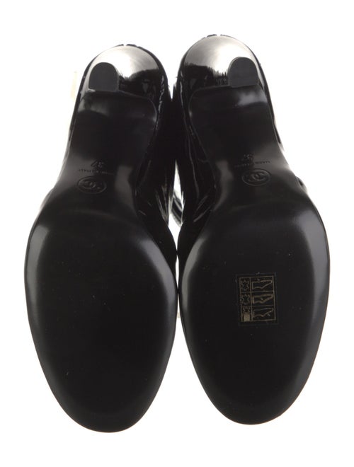 Chanel 2015 Interlocking CC Logo Boots