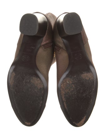 Chanel 2011 Interlocking CC Logo Boots