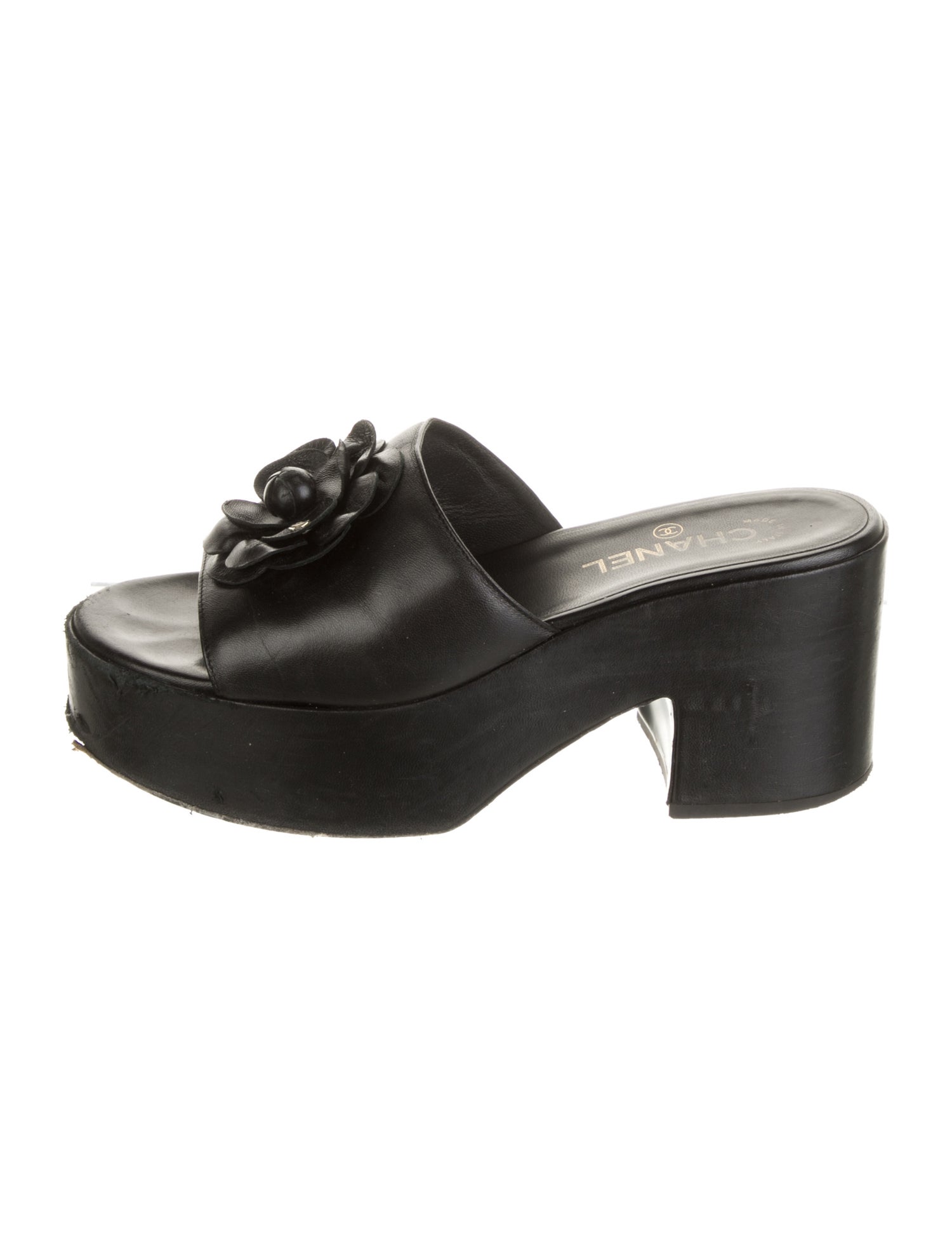 Chanel 2024 Interlocking CC Logo Slides