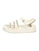 Chanel 2021 Interlocking CC Logo Slingback Sandals