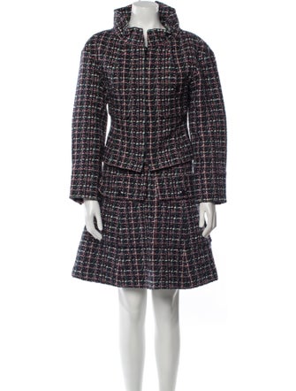 Chanel 2013 Tweed Pattern Skirt Suit