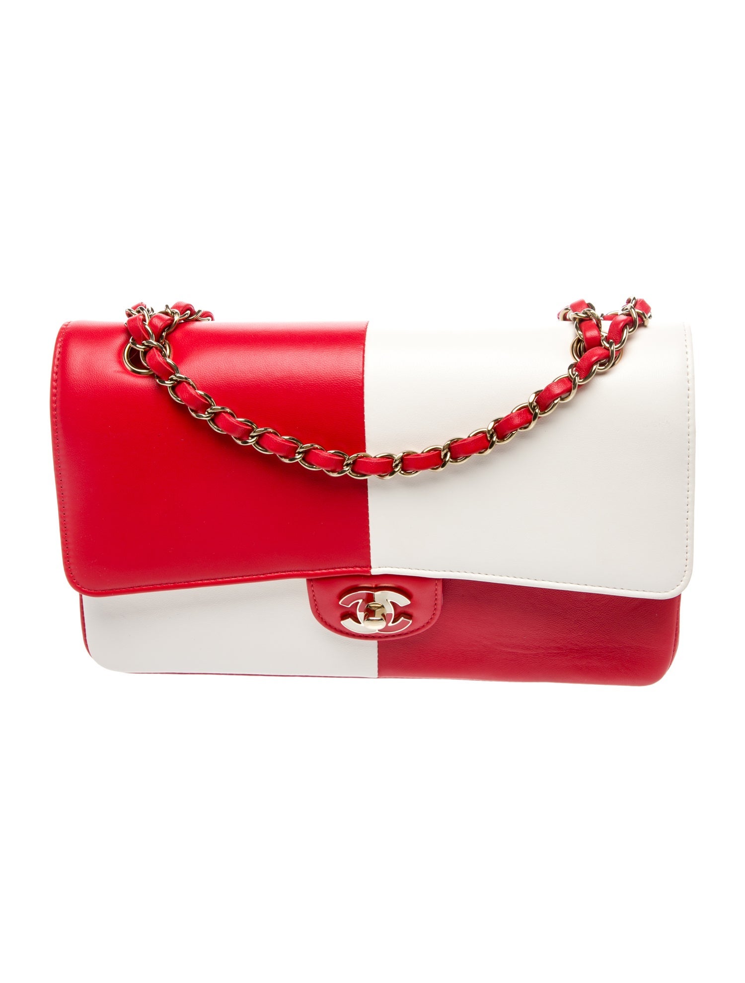 Chanel Bicolor Medium Classic Flap Bag