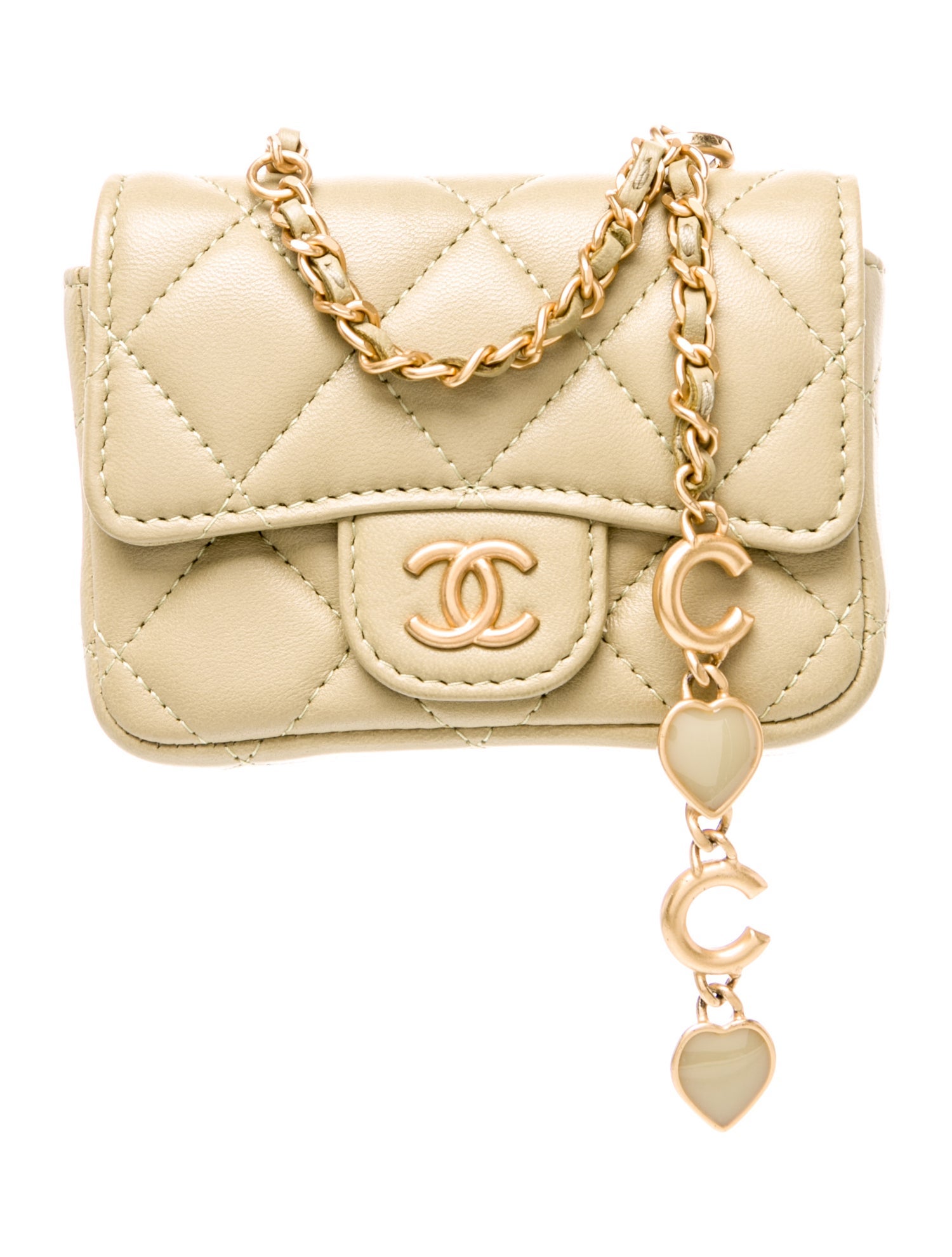 Chanel Mini Coco Hearts Belt Bag
