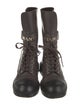 Chanel 2021 Leather Combat Boots