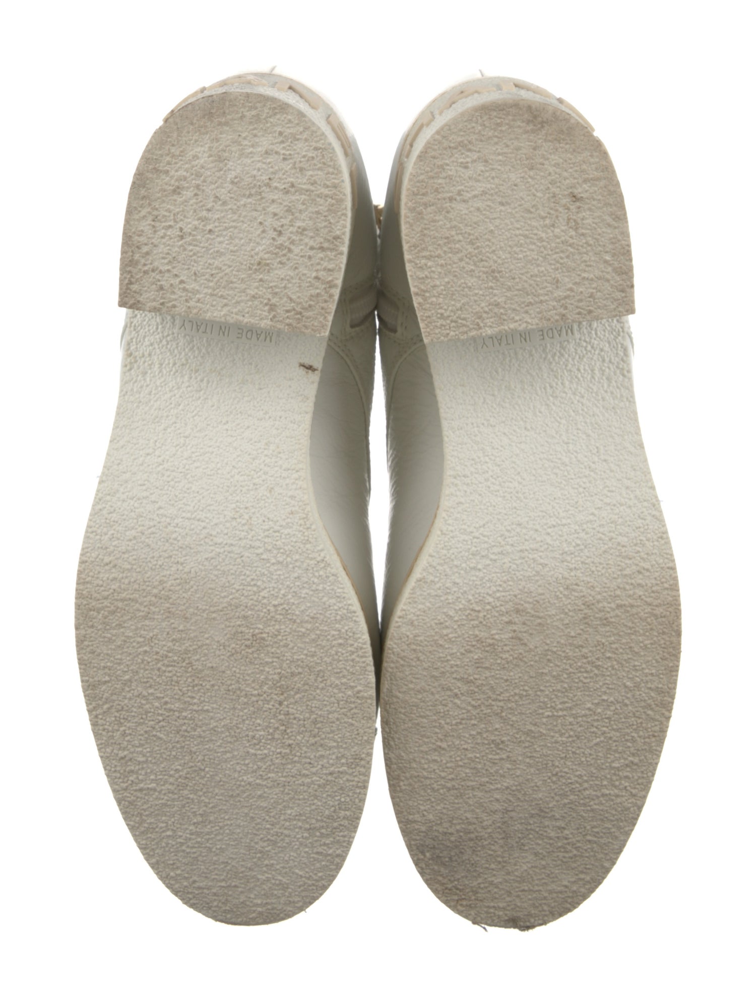 Chanel 2021 Interlocking CC Logo Combat Boots