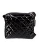 Chanel Patent CC Quilted Crossbody Bag