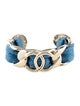 Chanel 2025 Denim CC Cuff Bracelet