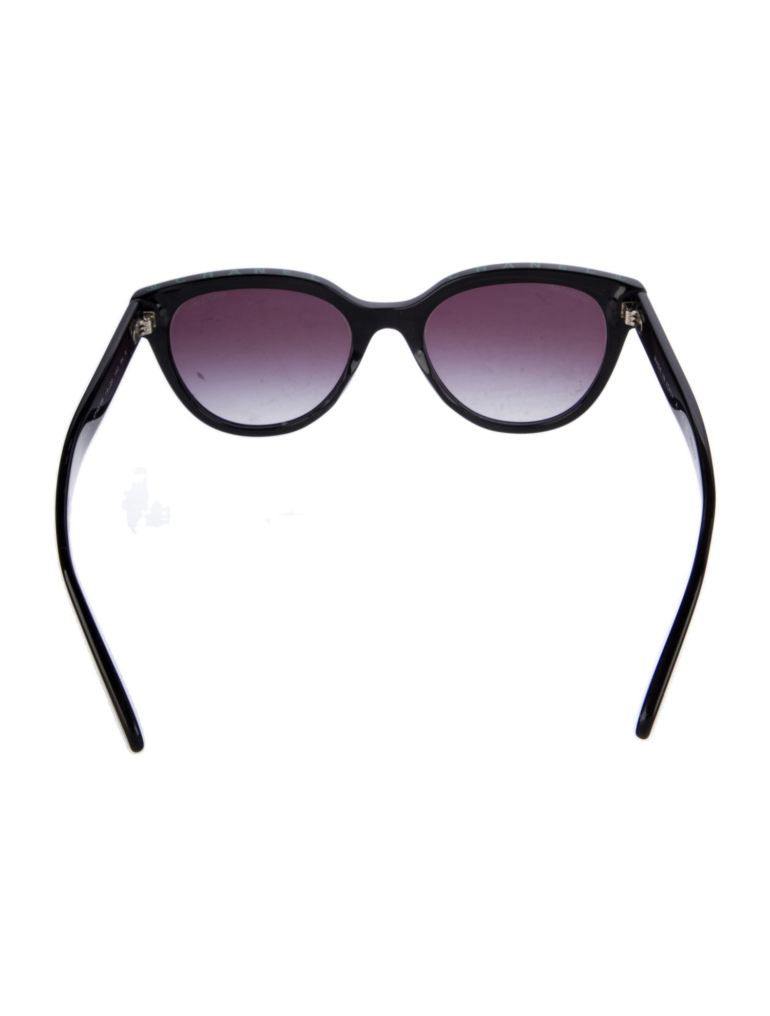 Chanel Interlocking CC Logo Wayfarer Sunglasses