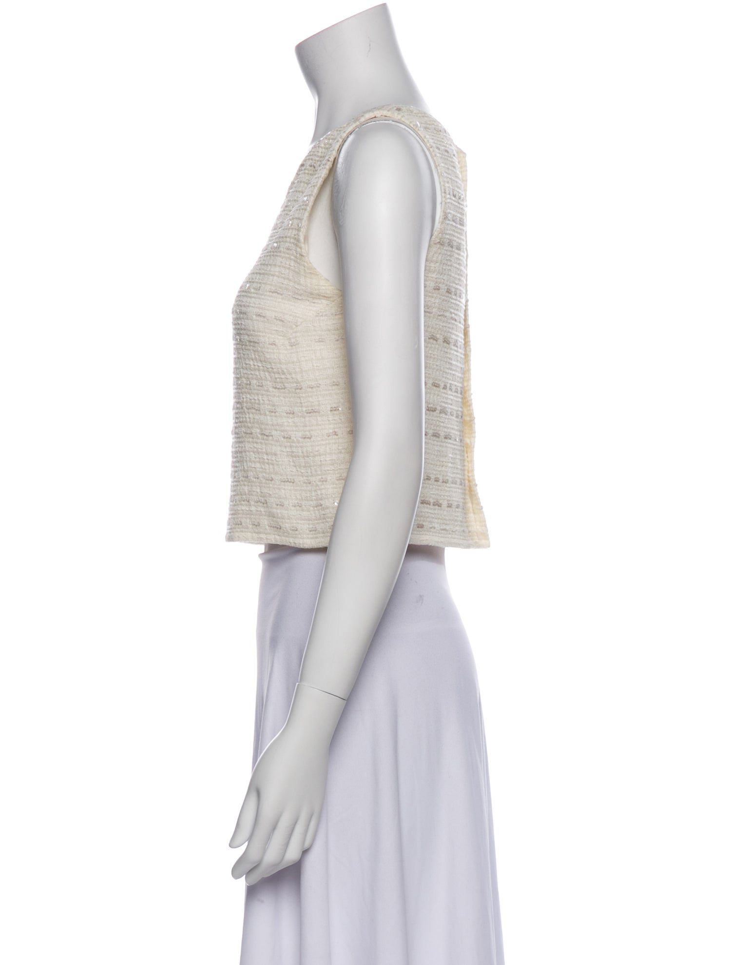 Chanel Vintage 2000 Crop Top