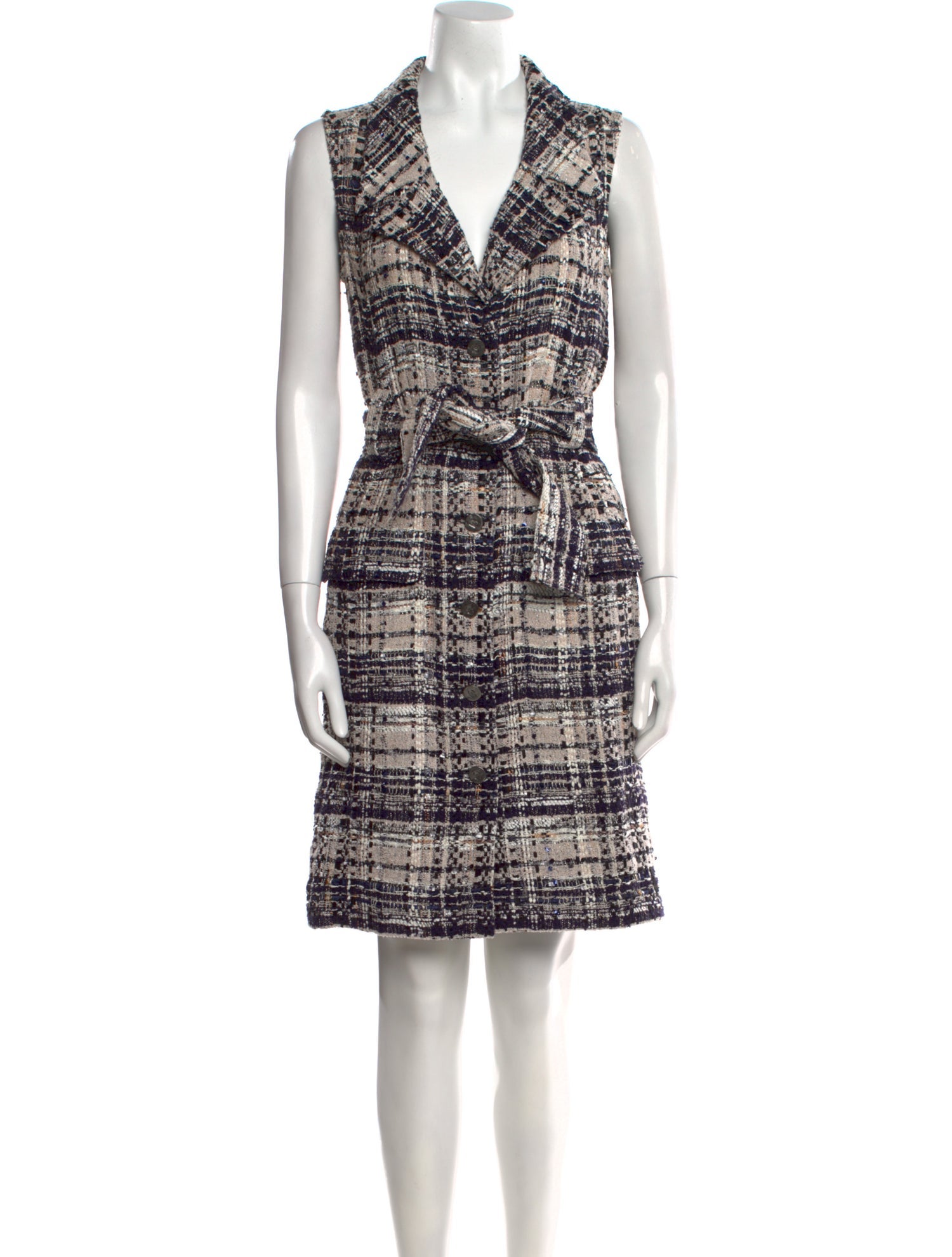 Chanel Vintage Knee-Length Dress